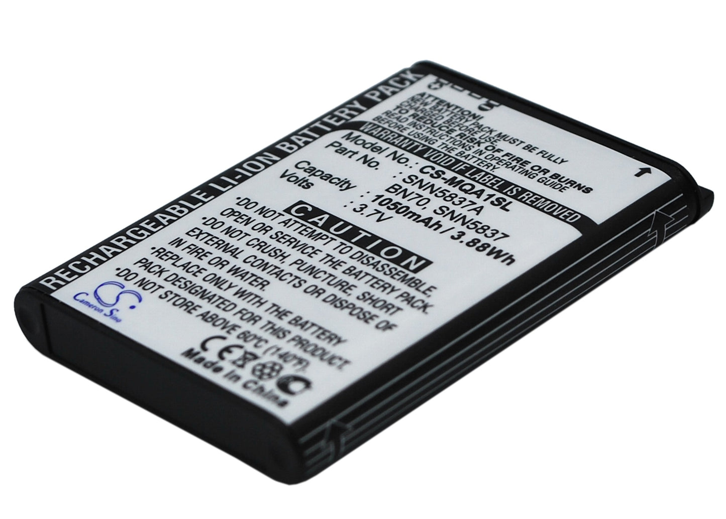 3.7V 1050mAh Li-ion Mobile/SmartPhone Battery for Motorola