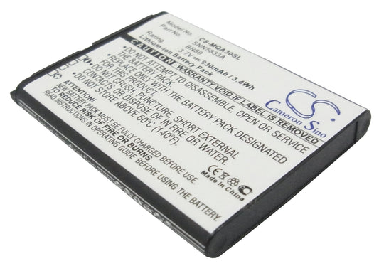 3.7V 930mAh Li-ion Mobile/SmartPhone Battery for Motorola