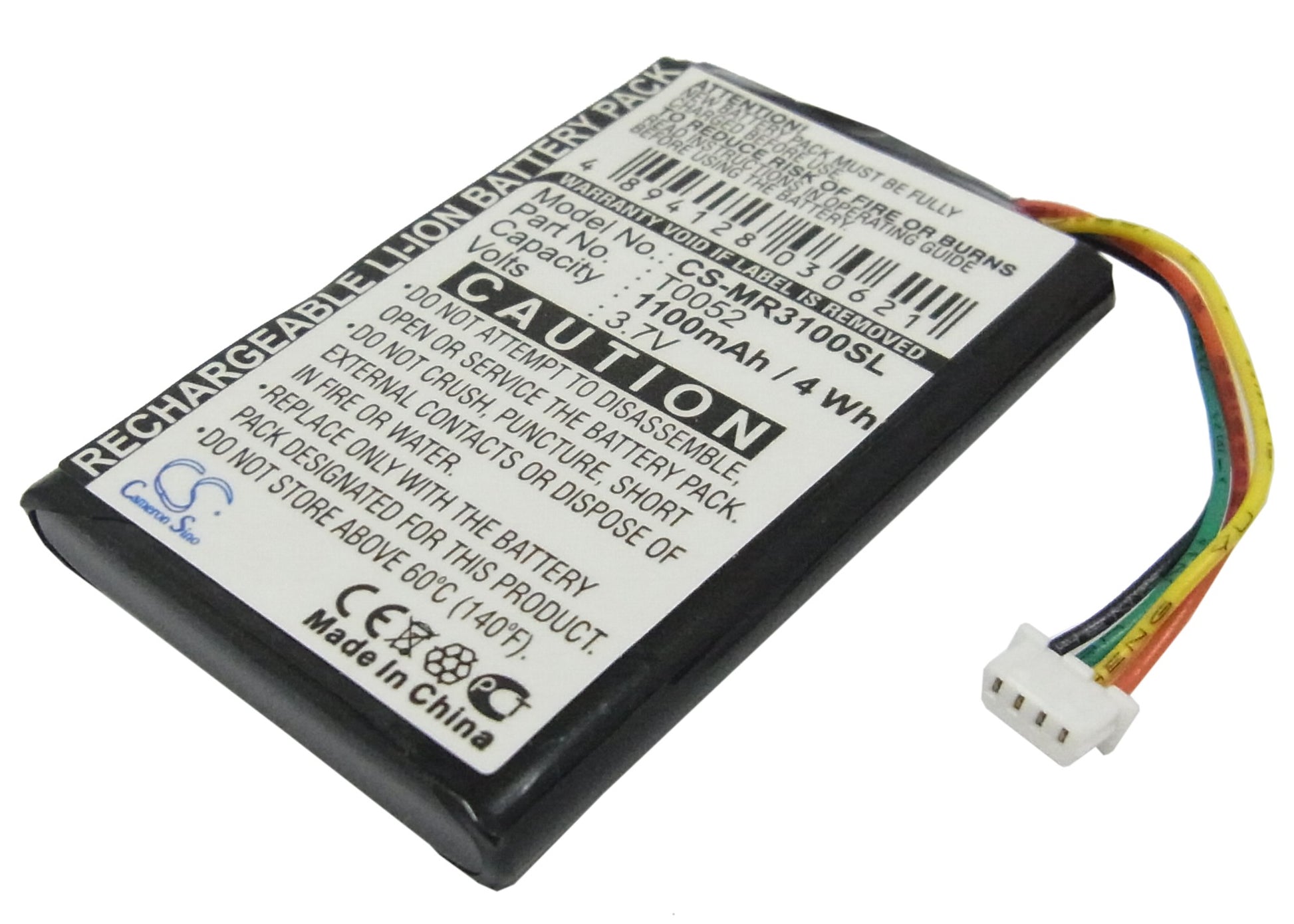 3.7V 1100mAh Li-ion GPS/Navigator Battery for Magellan