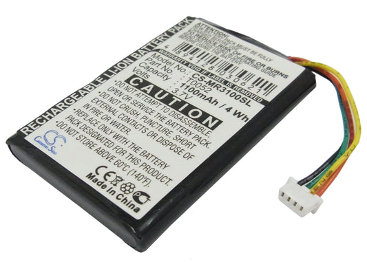 3.7V 1100mAh Li-ion GPS/Navigator Battery for Magellan