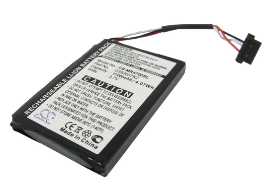 3.7V 1100mAh Li-ion GPS/Navigator Battery for Magellan