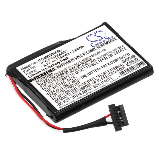 3.7V 720mAh Li-ion GPS/Navigator Battery for Magellan
