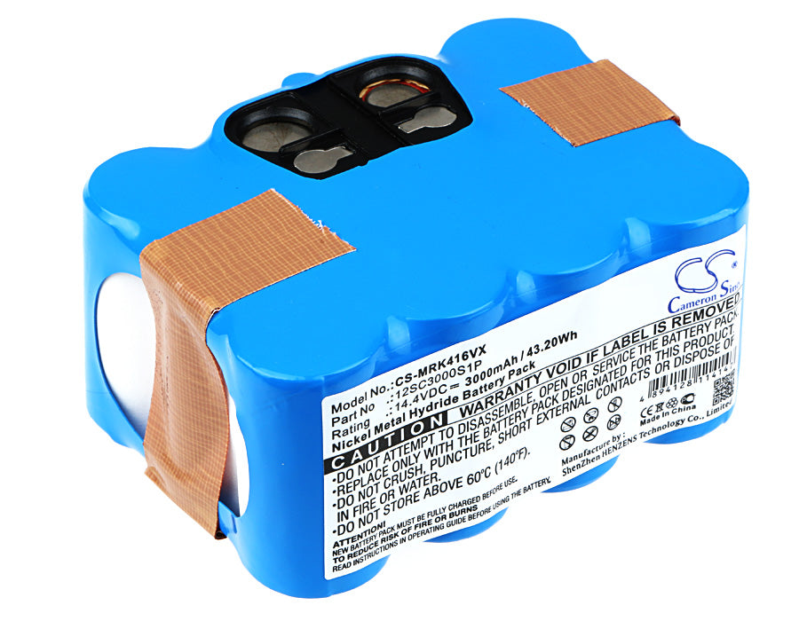14.4V 3000mAh/43.20Wh Ni-MH Vacuum Battery for Mamirobot