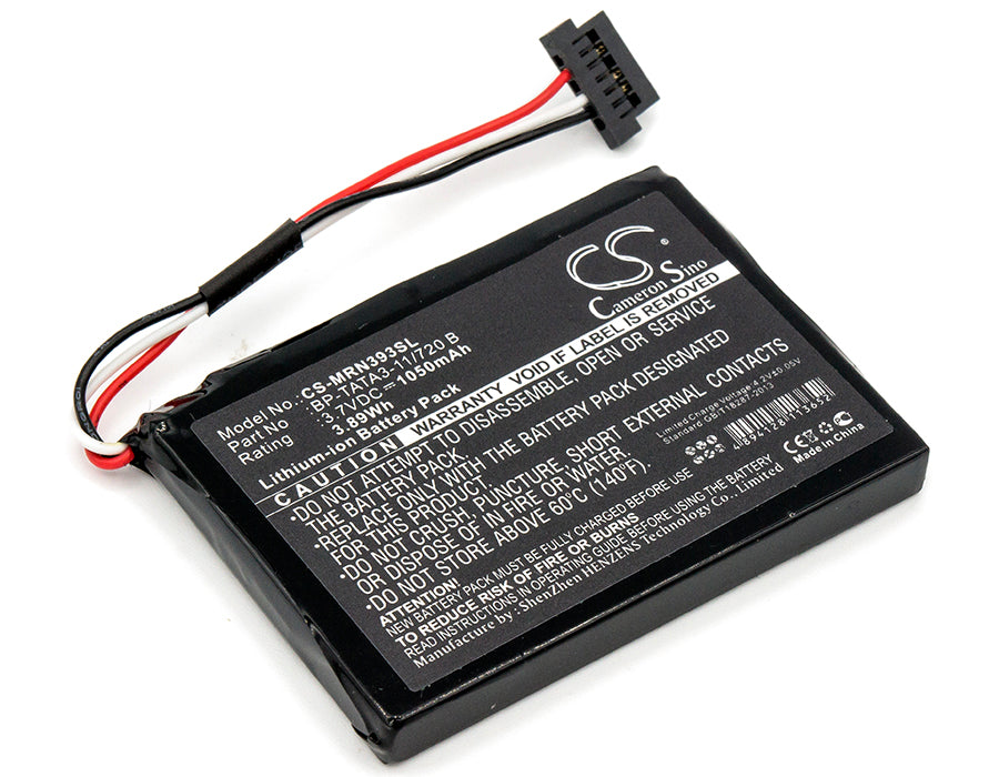 3.7V 1050mAh/3.89Wh Li-ion GPS/Navigator Battery for Mio