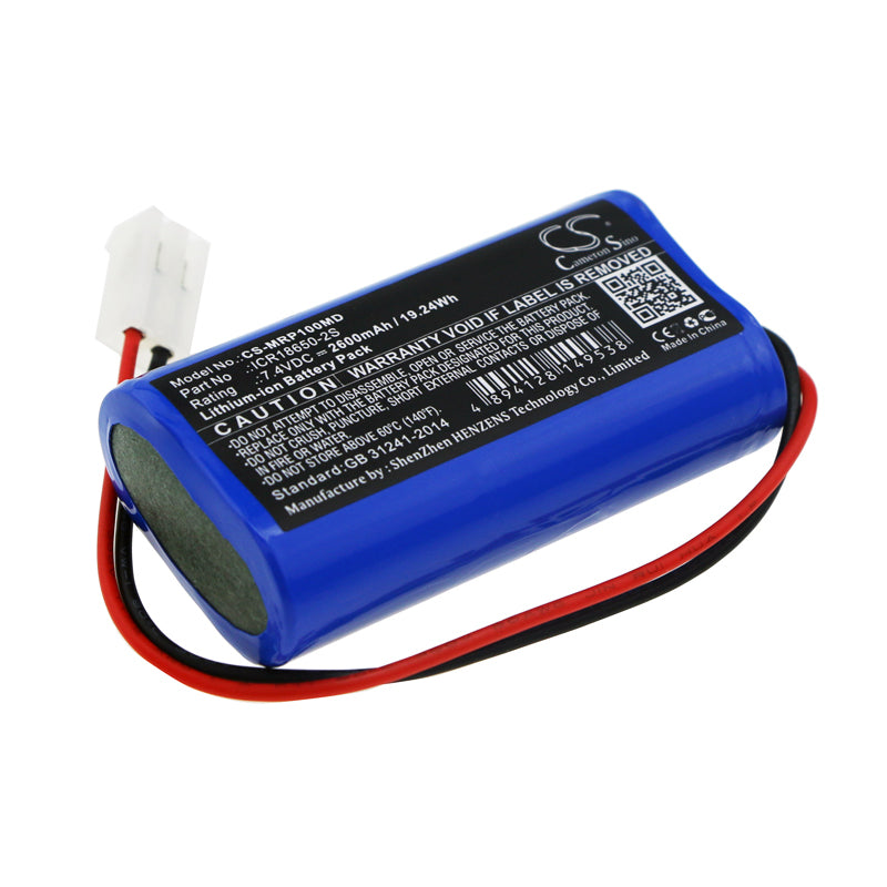 CS-MRP100MD Replacement Battery – Compatible with BeneFusion VP3,  SK-801 EX,  SK-803 EX,  SP3, BeneFusion Ex SK-801, BeneFusion EX SK-803EX, BeneFusion SP3D Ex, BeneFusion VP3, IV e series pump, SK-801 EX, SK-803 EX, SP1, SP1 Syringe Pump, SP3, VP3 Injection pump