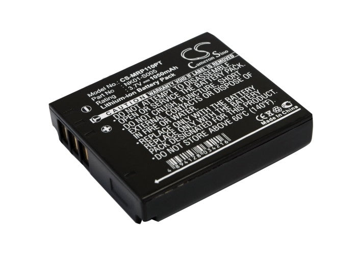 3.7V 1050mAh LI-ION BATTERY FOR 3M NK01-S005NK03-S005