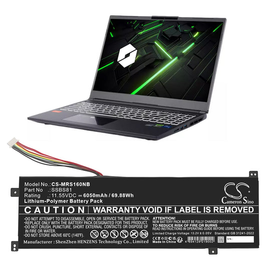 CS-MRS160NB Replacement Battery – Compatible with 16 Pro, 16HD-5BB6U 16HDS-7BB6U, Code 01 2022 Edition, Code 10
