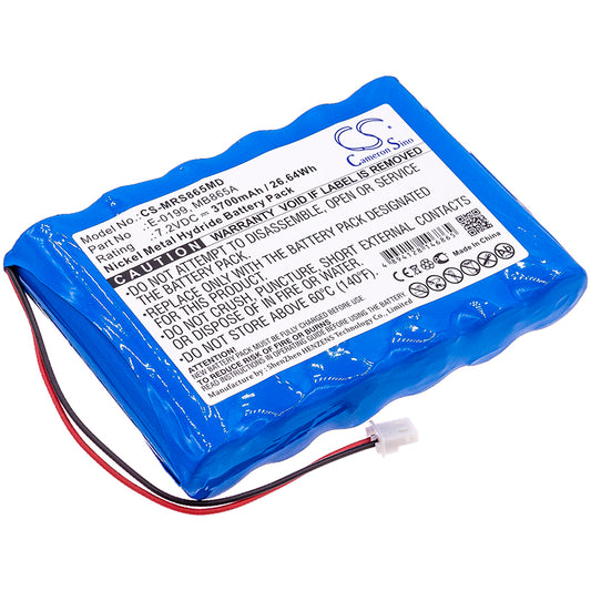 CS-MRS865MD Replacement Battery – Compatible with A23-OJ, MIR045, Spirolab Spirometer II, Spirolab Spirometer III, Spirolab Spirometer III colour, TUK-MIR045