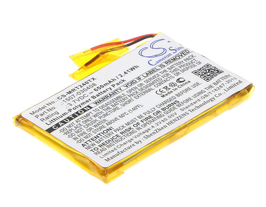 3.7VV 650mAh/2.41Wh Li-Polymer TV Box Battery for Rii