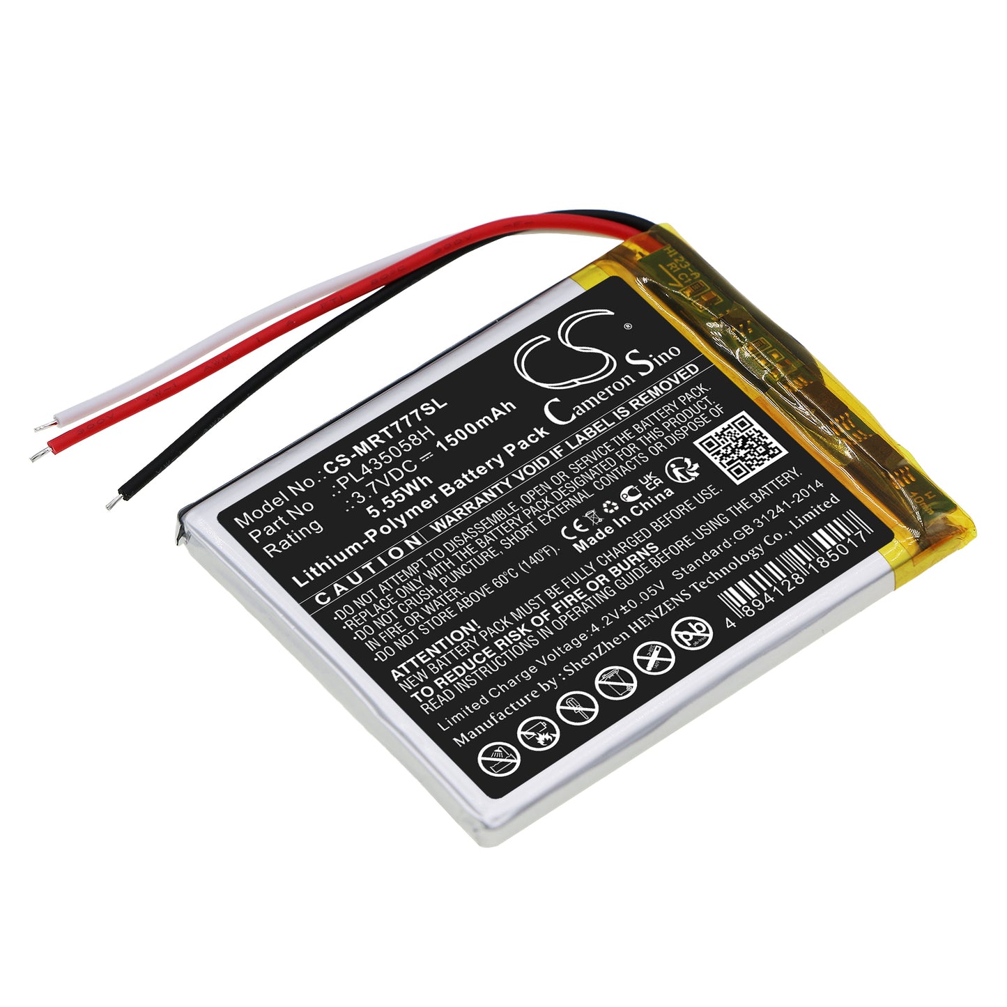 CS-MRT777SL Replacement Battery – Compatible with 7771T-LMB, RM7771T-LMB