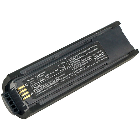 3.7V 2200mAh/8.14Wh Li-ion Barcode/Scanner Battery for Metrologic