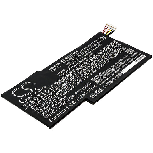 CS-MSG630NB Replacement Battery – Compatible with 0016K2-213, 0016K2-214, 0016K2-468, 0016K2-614, 0016K2-627, 0016K2-SKU2, 0016K2-SKU32, 0016K3-005, 9N793J200, BP-16K1-31, GS63 6RF, GS63 6RF Stealth Pro, GS63 6RF-011UK, GS63 7RD, GS63 7RD STEALTH, GS63 7RD-072CA, GS63 7RD-073NE, GS63 7RD-076NL, GS63 7RD-078AU, GS63 7RD-202CN, GS63 7RD-222, GS63 7RD-222(0016K4-222), GS63 7RD-224, GS63 7RD-224(0016K4-224), GS63 7RD-225, GS63 7RD-225(0016K4-225), GS63 7RE, GS63 7RE Stealth Pro, GS63 7RE-011, GS63