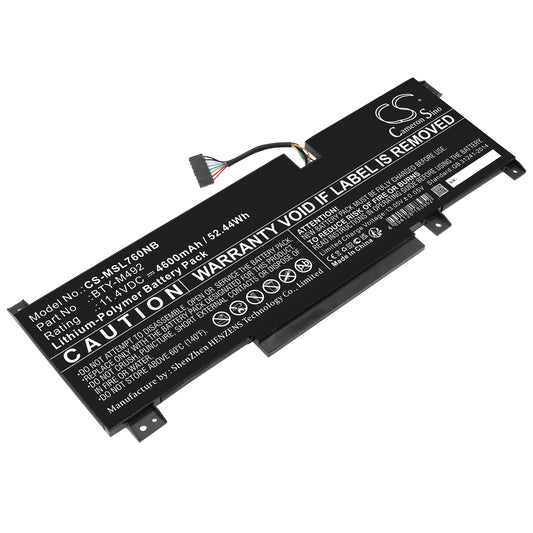 CS-MSL760NB Replacement Battery – Compatible with Bravo 15 B55DD-005XES, Bravo 15 B5DD-007XES, Bravo 15 B5DD-012XES, Bravo 15 B5DD-030TW, Bravo 15 B5DD-085, Bravo 15 B5DD-097AU, Bravo 15 B5DD-098, Bravo 15 B5DD-234ZA, Bravo 15 B5DD-244, Bravo 15 B5DD-250TW, Bravo 15 B5DD-271KH, Bravo 15 B5DD-272PH, Bravo 15-B5DD-076KH, Crosshair 15 A11UCK-264, Crosshair 15 A11UCK-413, Crosshair 15 A11UDK, Crosshair 15 A11UDK-1099, Crosshair 15 A11UEK-205, Crosshair 17 A11UCK-203, Crosshair 17 A11UDK, Crosshair