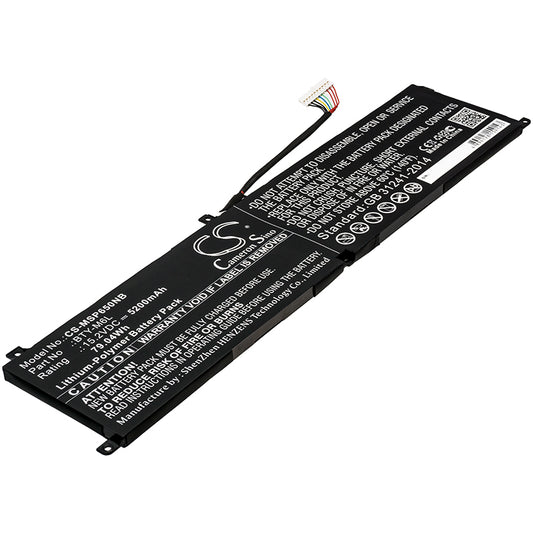 CS-MSP650NB Replacement Battery – Compatible with GS65, GS65 Stealth Thin, GS65 Stealth Thin 9RE-051US, P65, P65 Creator 8RF, PS63