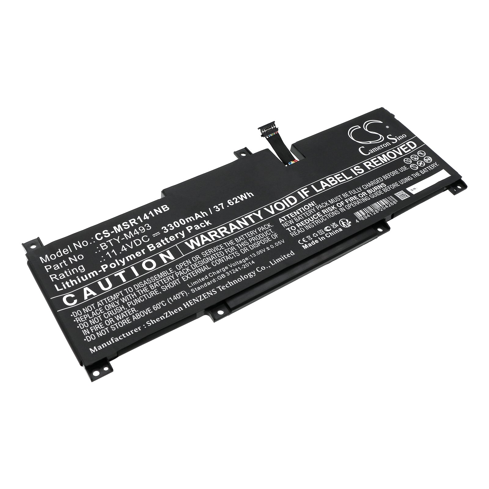CS-MSR141NB Replacement Battery – Compatible with Modern 14 B11, Modern 14 B11MOU, Modern 14 B11MOU-1004PH, Modern 14 B11MOU-1025, Modern 14 B11MOU-1047SG, Modern 14 B11MOU-1064XES, Modern 14 B11MOU-1071TW, Modern 14 B11MOU-1072TW, Modern 14 B11MOU-1085HK, Modern 14 B11MOU-473IN, Modern 14 B11MOU-477IN, Modern 14 B11MOU-485XES, Modern 14 B11MOU-636RU, Modern 14 B11MOU-637IN, Modern 14 B11MOU-638IN, Modern 14 B11MOU-822ZA, Modern 14 B11MOU-834CA, Modern 14 B11MOU-852VN, Modern 14 B11MOU-861IN,