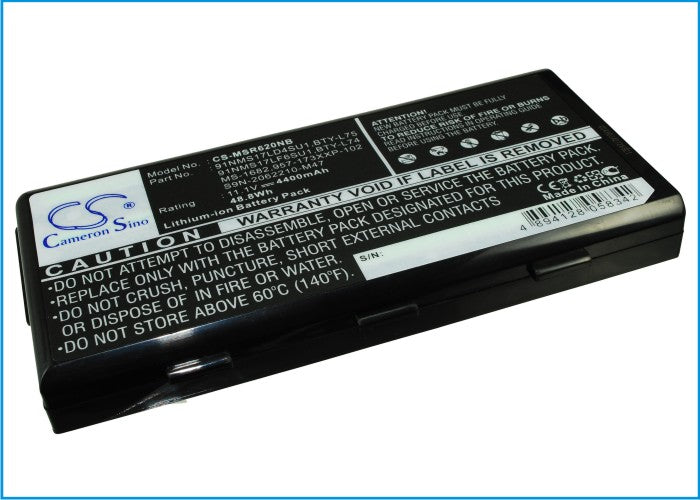 11.1V 4400mAh Li-ion Notebook/Laptop Battery for MSI