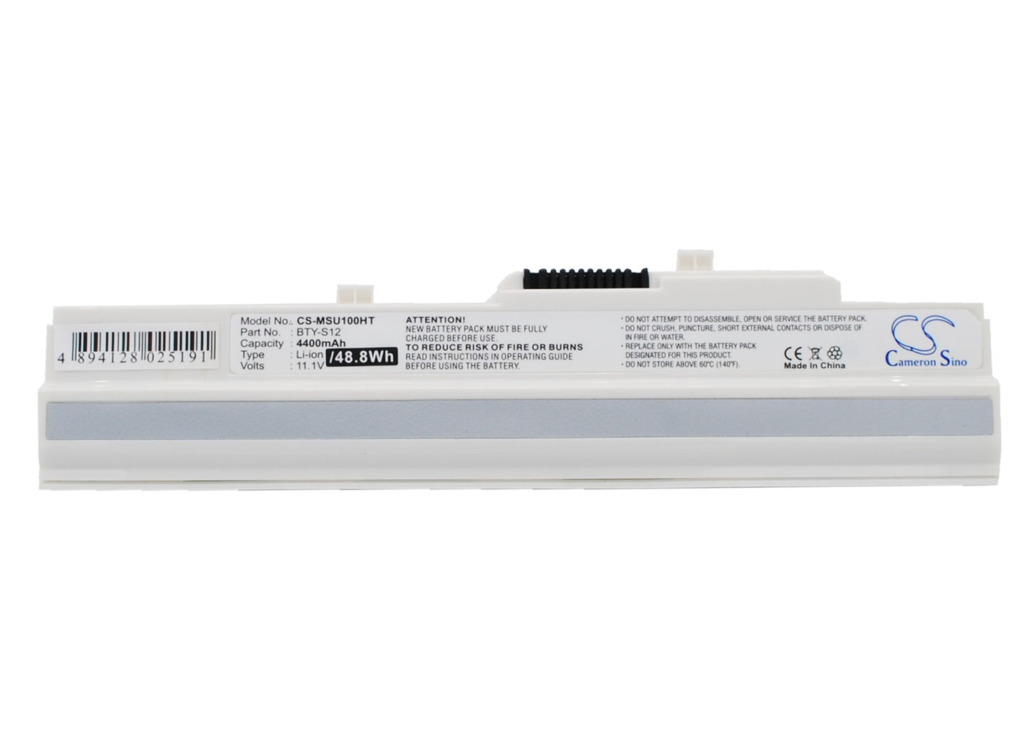 11.1V 4400mAh Li-ion Notebook/Laptop Battery for CMS