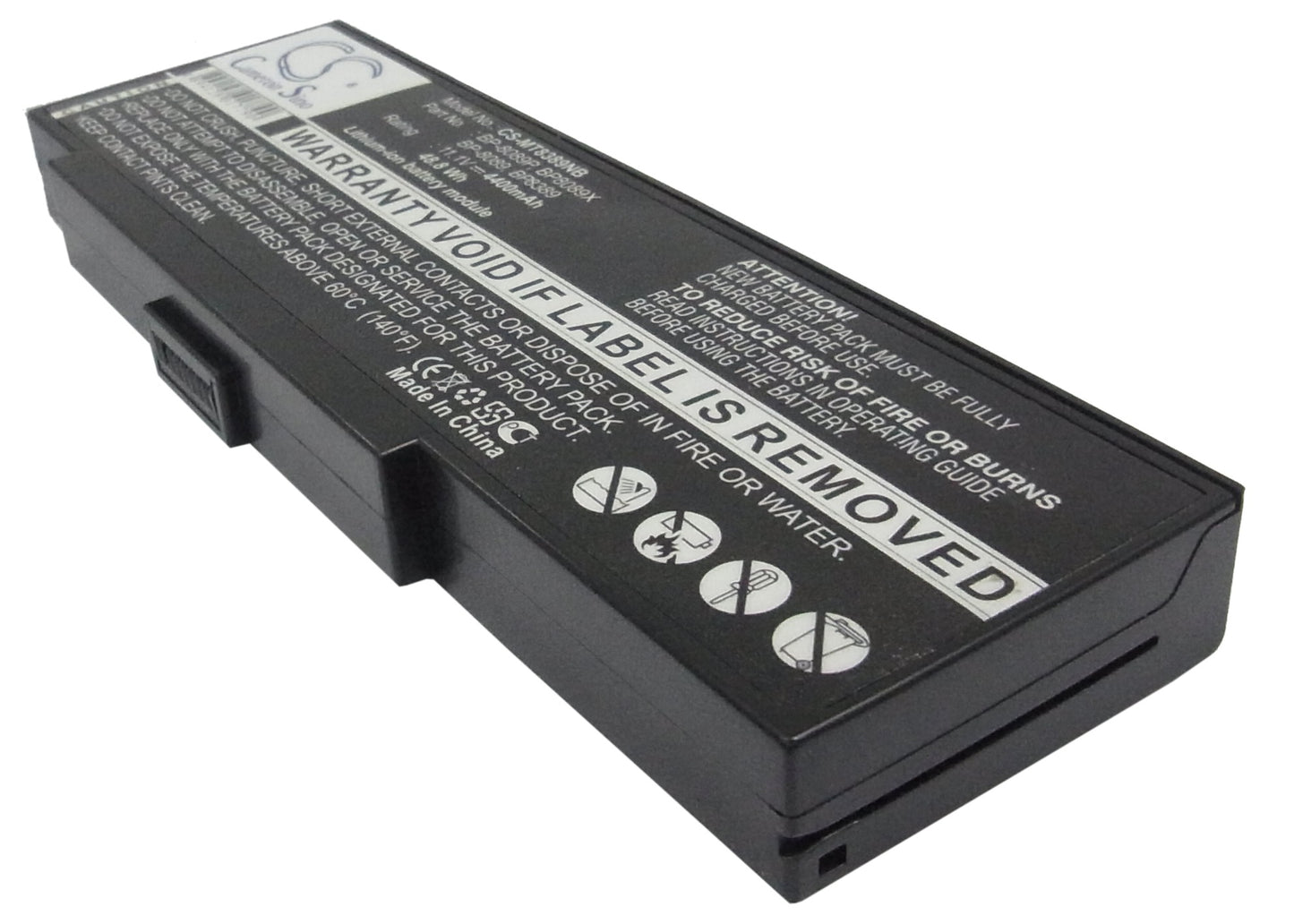 11.1V 4400mAh Li-ion Notebook/Laptop Battery for Mitac