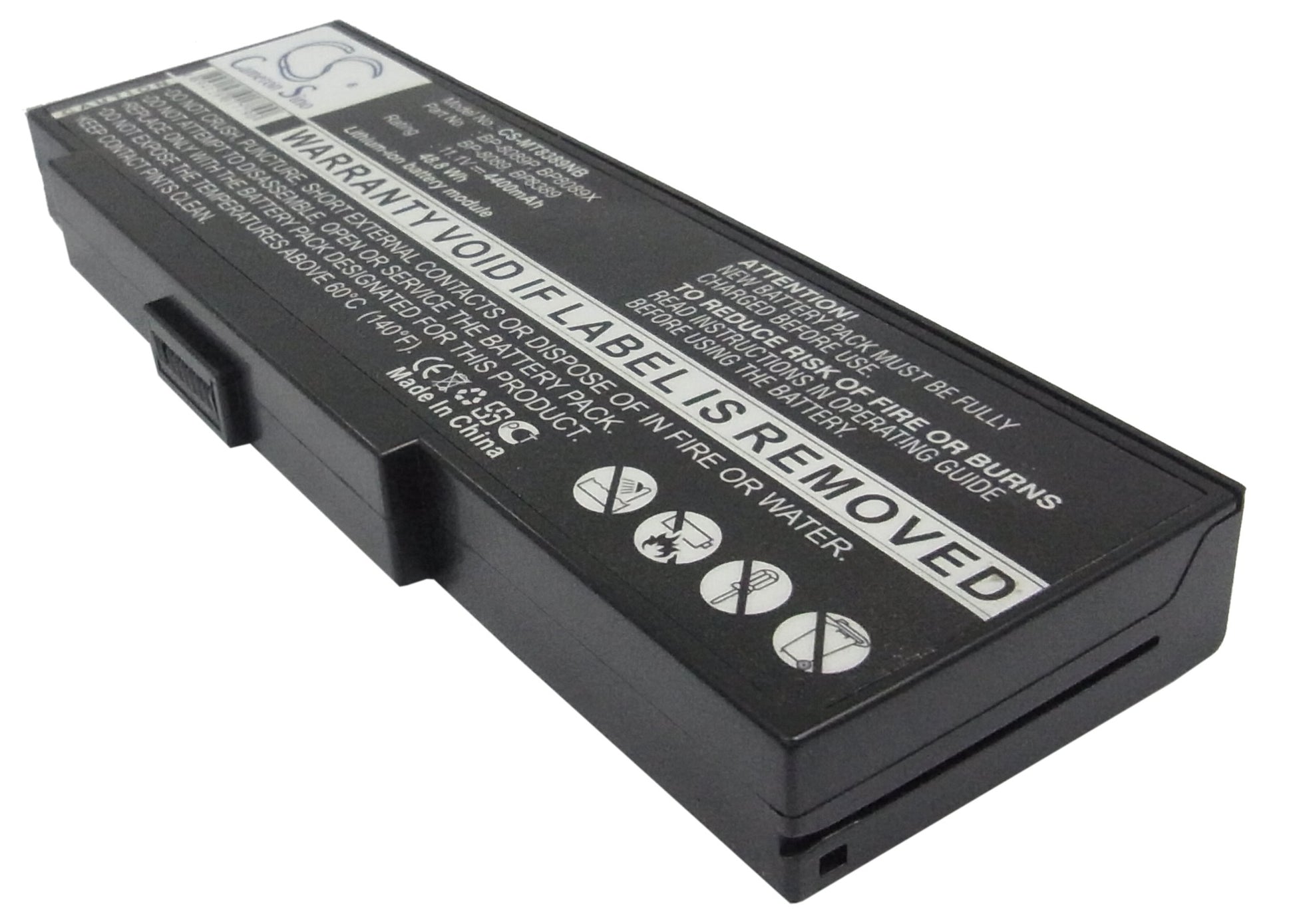 11.1V 4400mAh Li-ion Notebook/Laptop Battery for Packard Bell