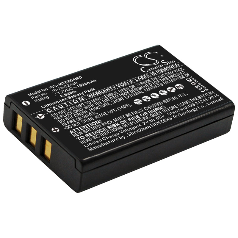 CS-MTE804MD Replacement Battery – Compatible with easyTymp, Interacoustics TCallisto, Interacoustics Titan