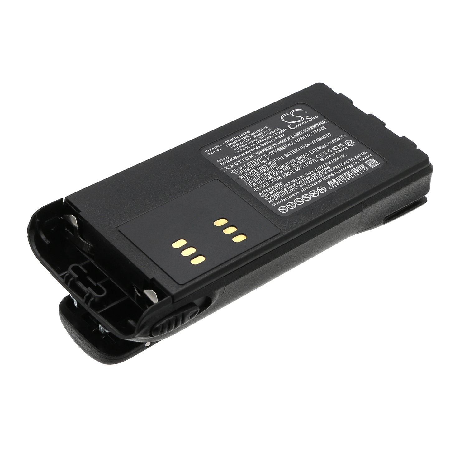 7.2V 1800mAh/12.96Wh Ni-MH Two-Way Radio Battery for Motorola