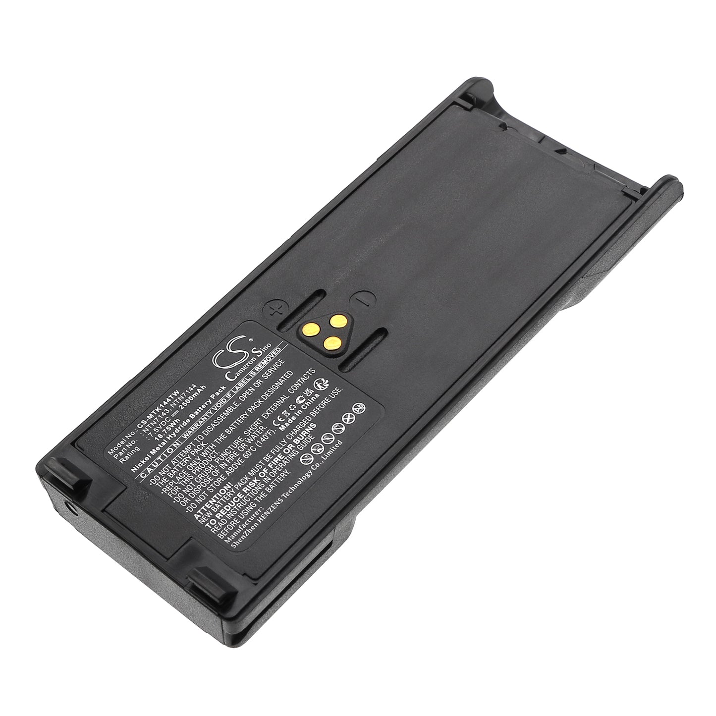 7.5V 2500mAh/18.75Wh Ni-MH Two-Way Radio Battery for Motorola