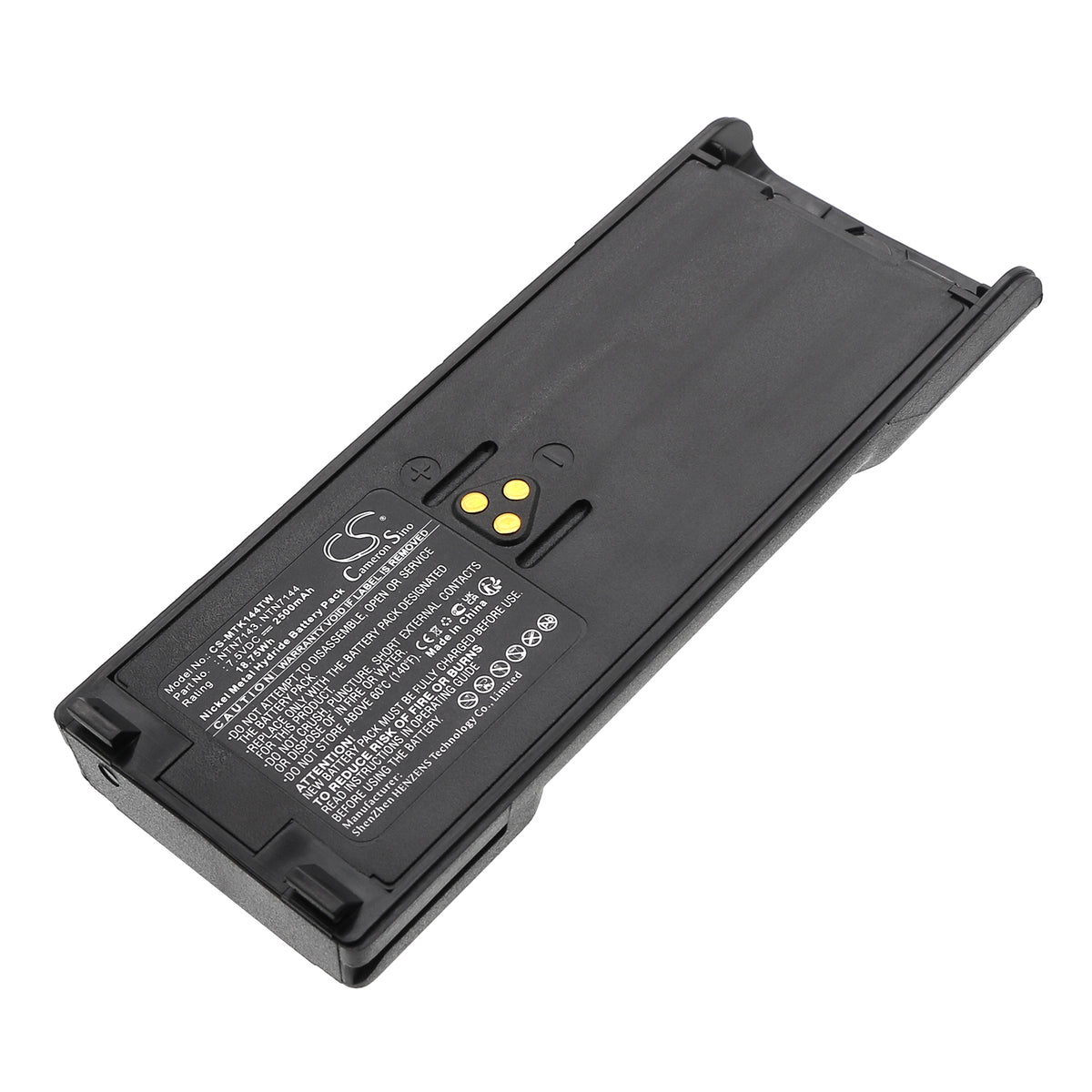 7.5V 2500mAh/18.75Wh Ni-MH Two-Way Radio Battery for Motorola