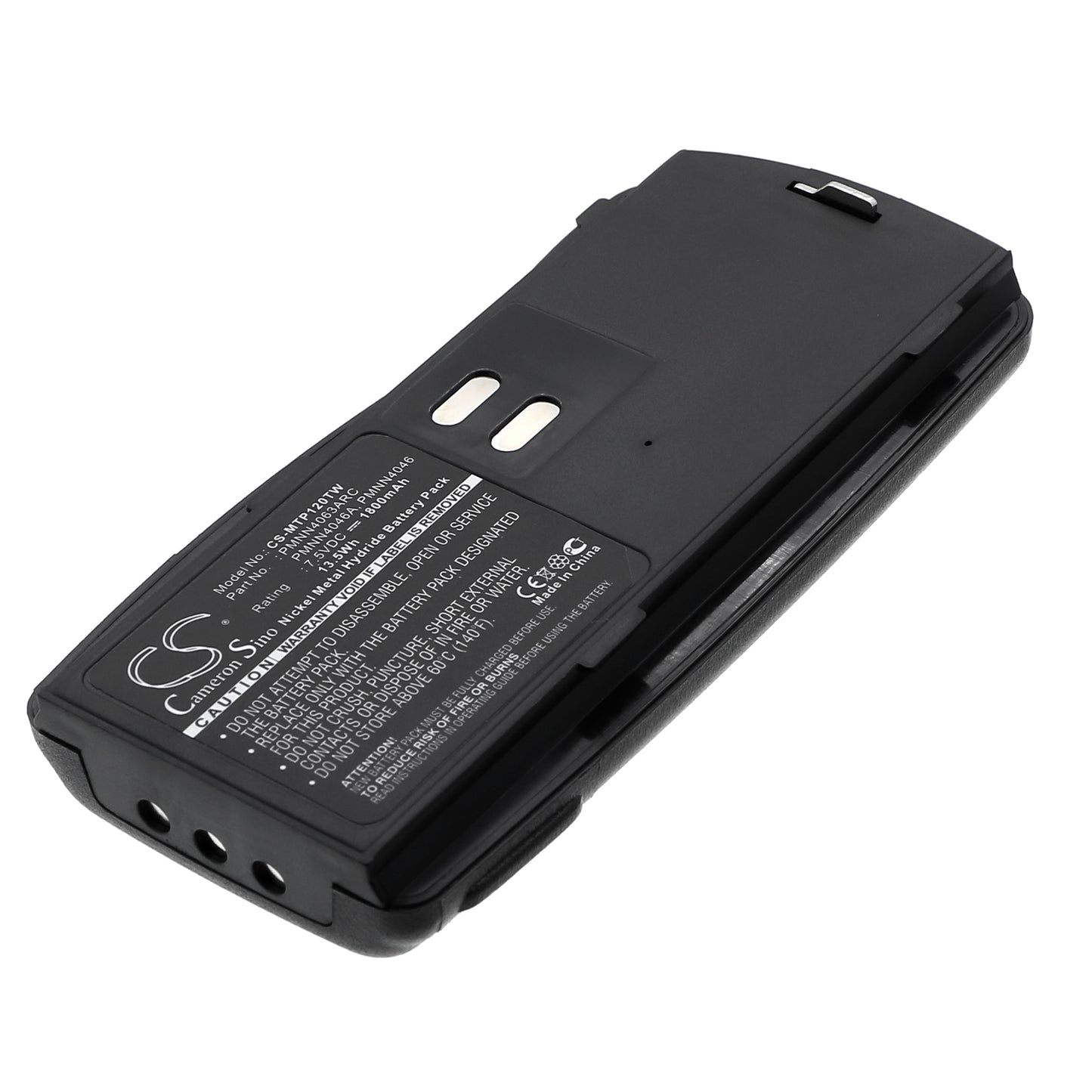 7.5V 1800mAh/13.5Wh Ni-MH Two-Way Radio Battery for Motorola