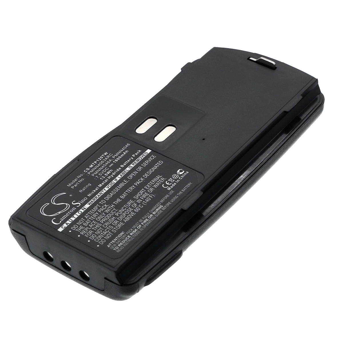7.5V 1800mAh/13.5Wh Ni-MH Two-Way Radio Battery for Motorola