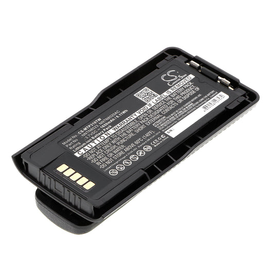 3.7V 1650mAh/6.11Wh Li-ion Two-Way Radio Battery for Motorola