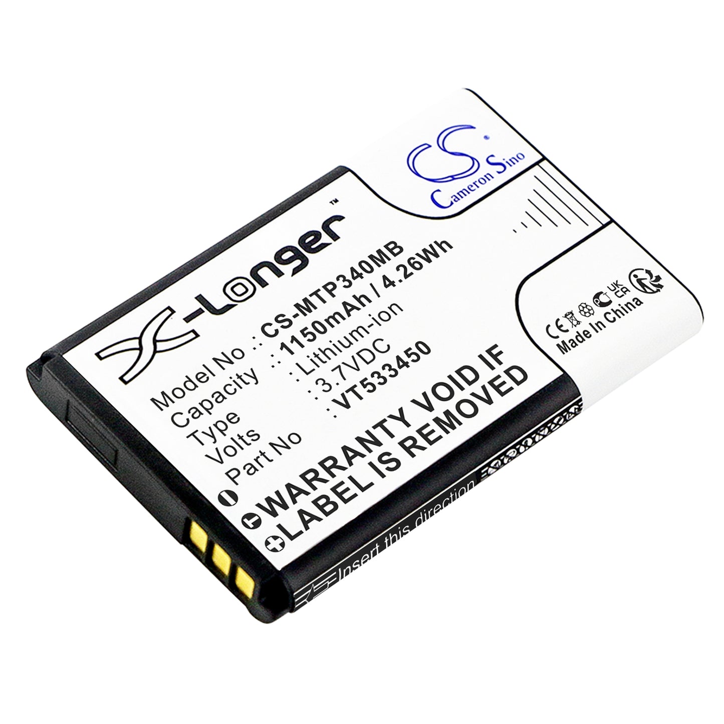 CS-MTP340MB Replacement Battery – Compatible with Ease 34, Ease 35, Ease 44