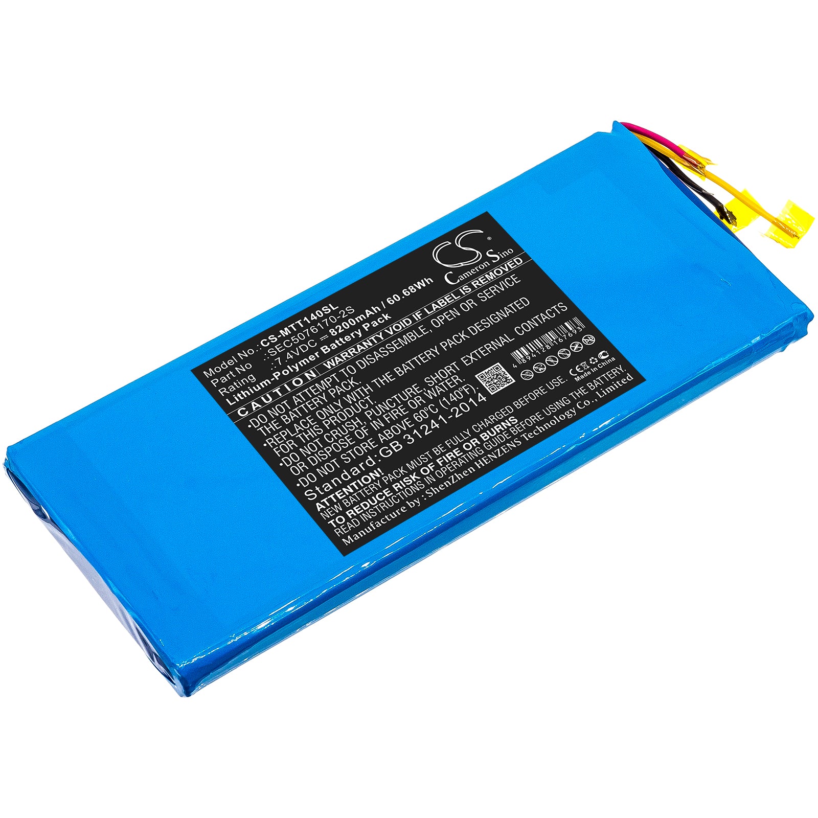 CS-MTT140SL Replacement Battery – Compatible with ATO1102, ATO1104, STO1000, TO1000, TO1072, TO1074, TO1102, TO1104, TO1104+, TO1152