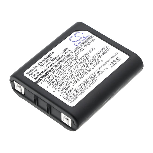 3.6V 700mAh Ni-MH Two-Way Radio Battery for Motorola