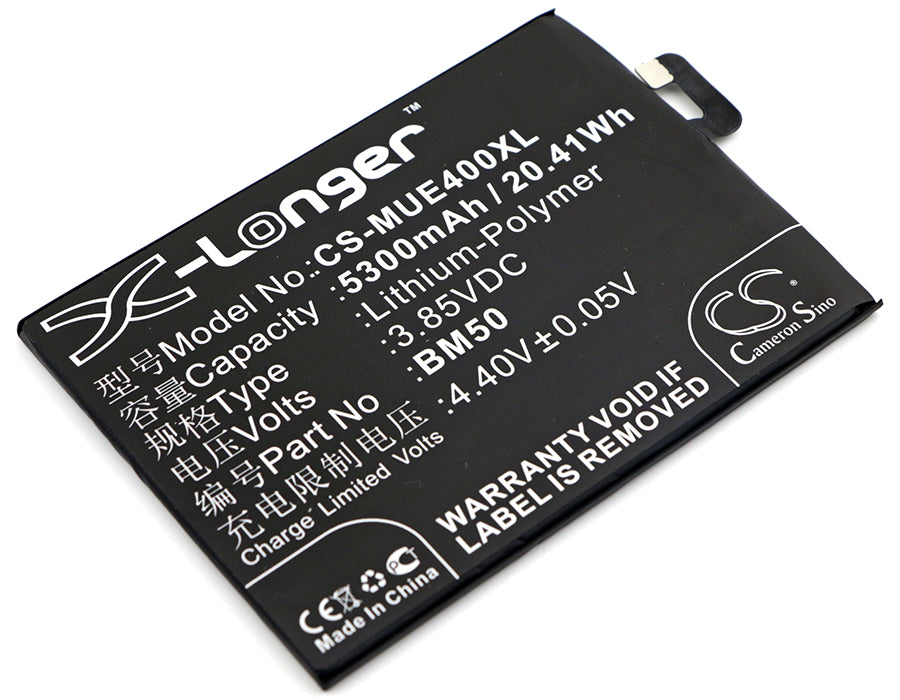 3.85V 5300mAh/20.41Wh Li-Polymer Mobile/SmartPhone Battery for Xiaomi