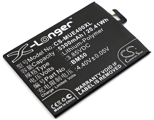 3.85V 5300mAh/20.41Wh Li-Polymer Mobile/SmartPhone Battery for Xiaomi