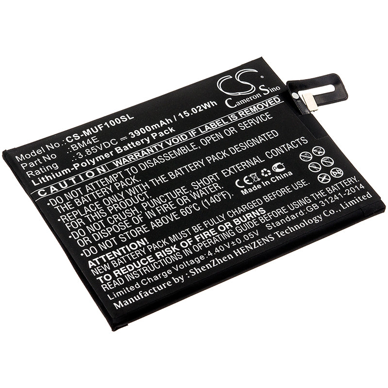 CS-MUF100SL Replacement Battery – Compatible with M1805E10A, Poco F1 Armoured Edition Globa, Poco F1 Armoured Edition Globa, Pocophone Poco F1
