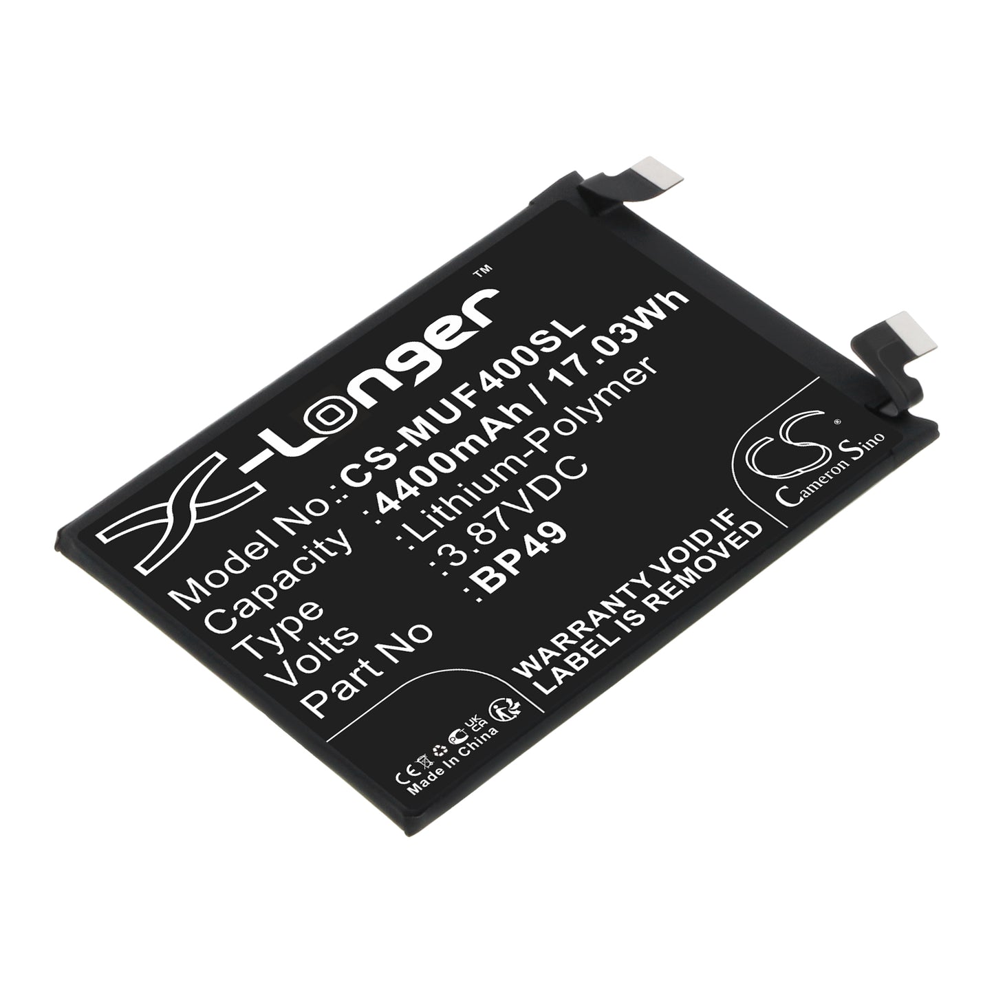 CS-MUF400SL Replacement Battery – Compatible with 22021211RG, 22021211RI, F4 5G