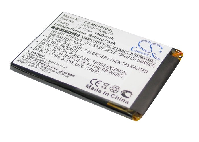 3.7V 1400mAh/5.18Wh Li-Polymer Mobile/SmartPhone Battery for i-mate