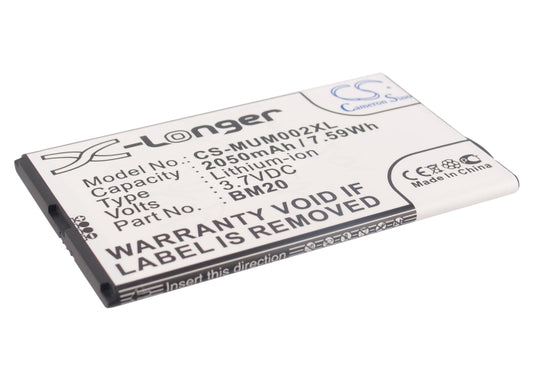 3.7V 2050mAh/7.59Wh Li-ion Mobile/SmartPhone Battery for Xiaomi