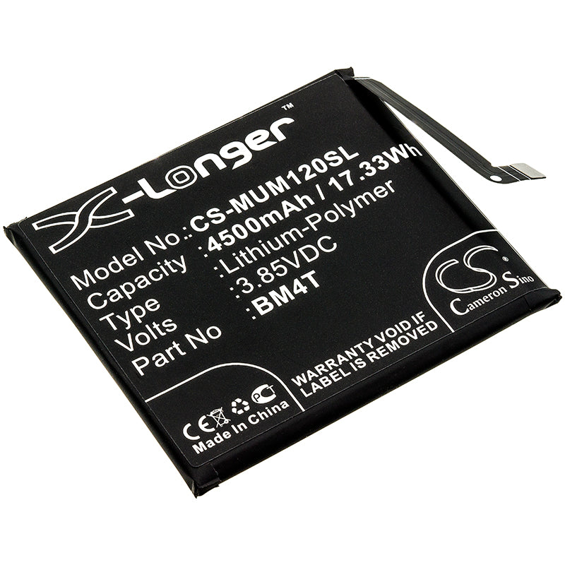 CS-MUM120SL Replacement Battery – Compatible with 10X Pro 5G, M2004J7BC, Redmi 10X Pro
