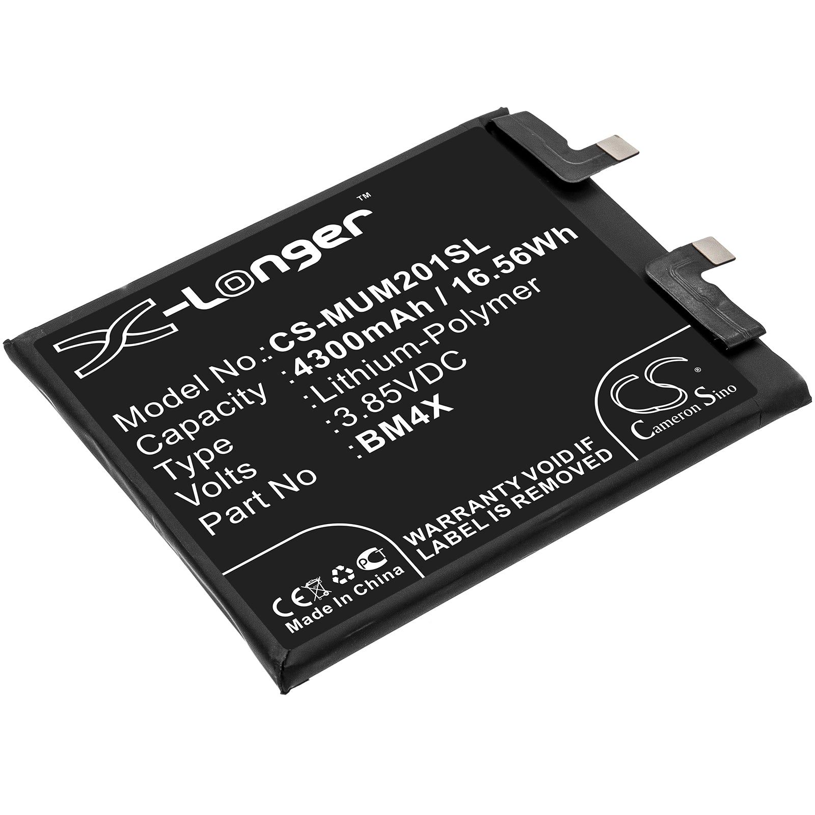 CS-MUM201SL Replacement Battery – Compatible with M2011K2C, M2011K2G, Mi 11 5G, Mi 11T