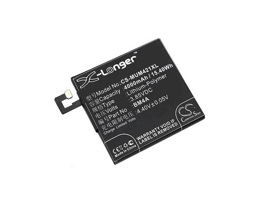 3.85V 4000mAh/15.40Wh Li-Polymer Mobile/SmartPhone Battery for Xiaomi