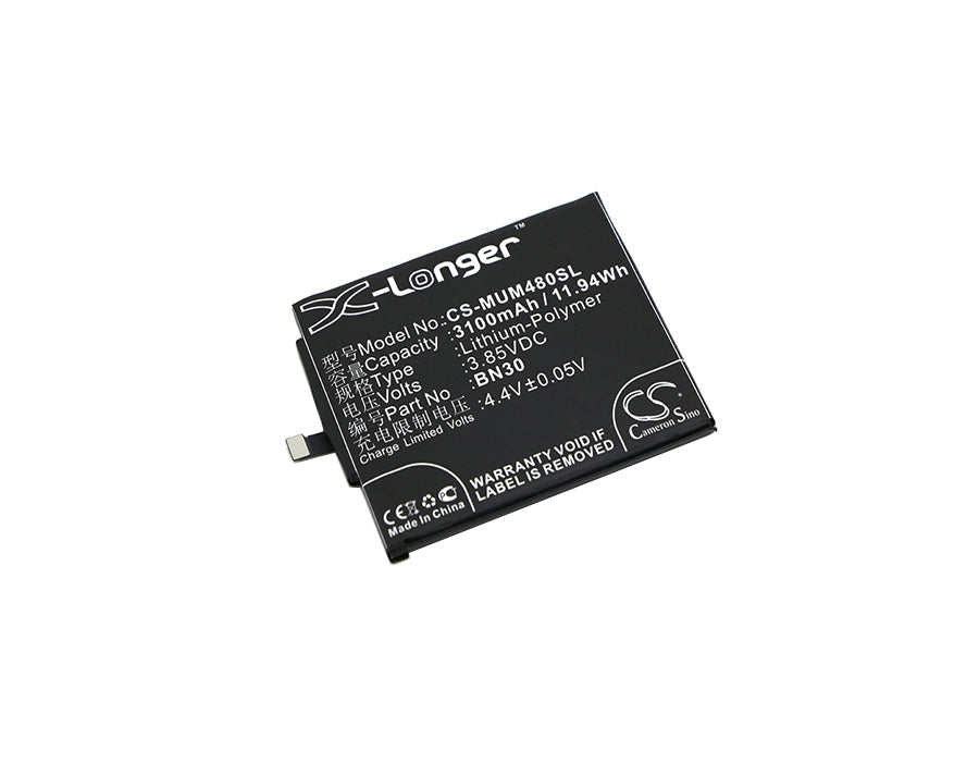 3.85V 3100mAh/11.94Wh Li-Polymer Mobile/SmartPhone Battery for Xiaomi
