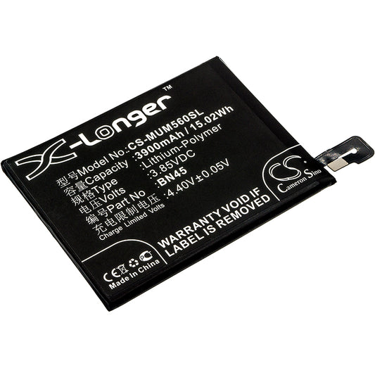 3.85V 3900mAh/15.02Wh Li-Polymer Mobile/SmartPhone Battery for Xiaomi