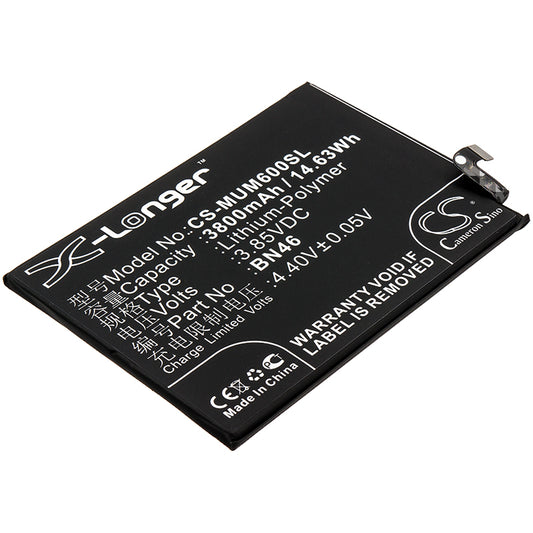 3.85V 3800mAh/14.63Wh Li-Polymer Mobile/SmartPhone Battery for Xiaomi