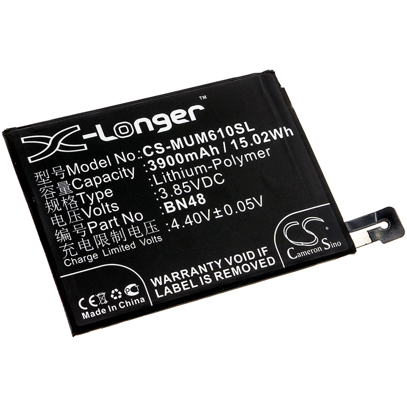 3.85V 3900mAh/15.02Wh Li-Polymer Mobile/SmartPhone Battery for Redmi