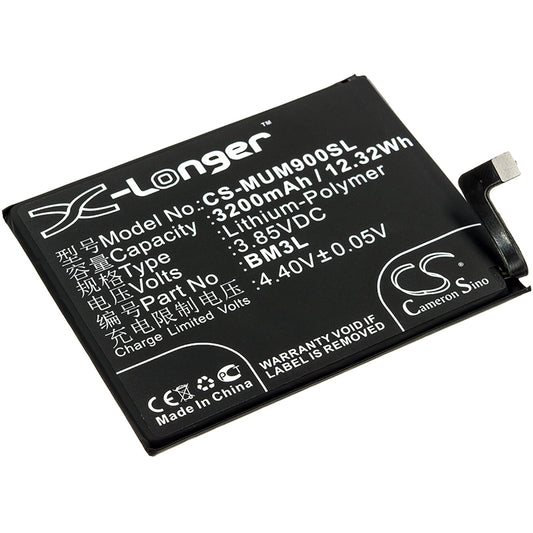 3.85V 3200mAh/12.32Wh Li-Polymer Mobile/SmartPhone Battery for Xiaomi