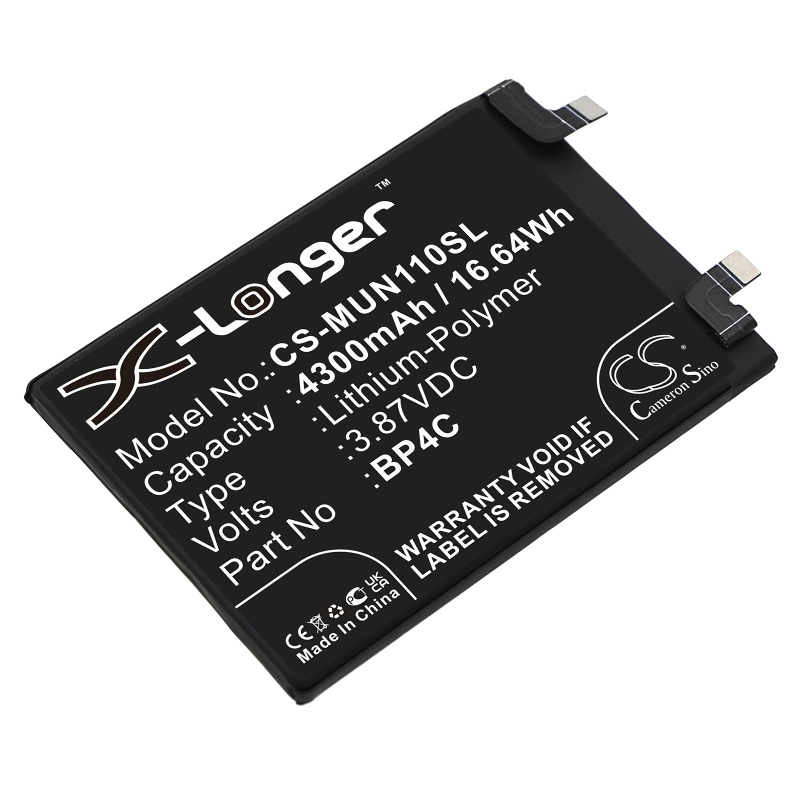 CS-MUN110SL Replacement Battery – Compatible with Note 11T Pro+