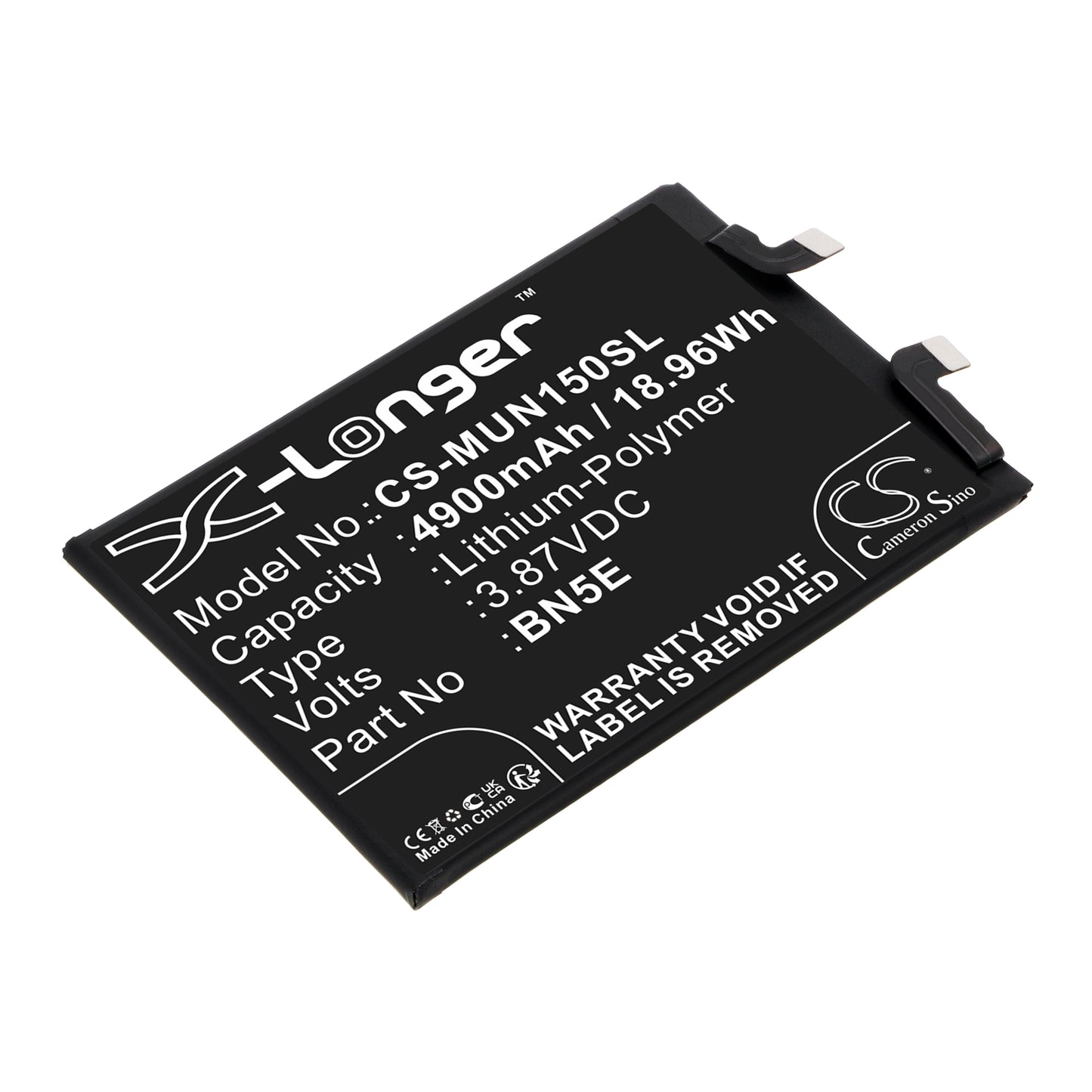 CS-MUN150SL Replacement Battery – Compatible with Note 11E Pro