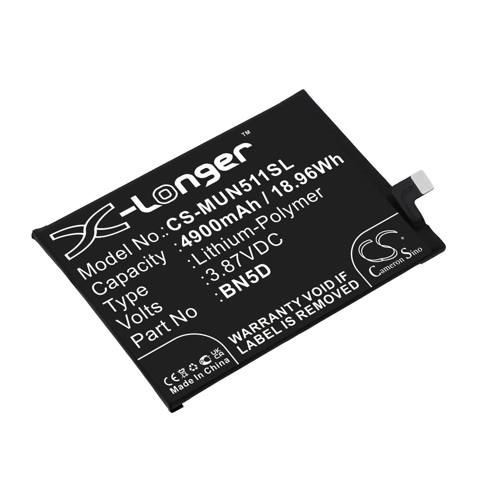 CS-MUN511SL Replacement Battery – Compatible with 2201117PG, M4 Pro